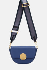 Oryany - Lottie Saddle Crossbody Small Handbags - Navy / One Size